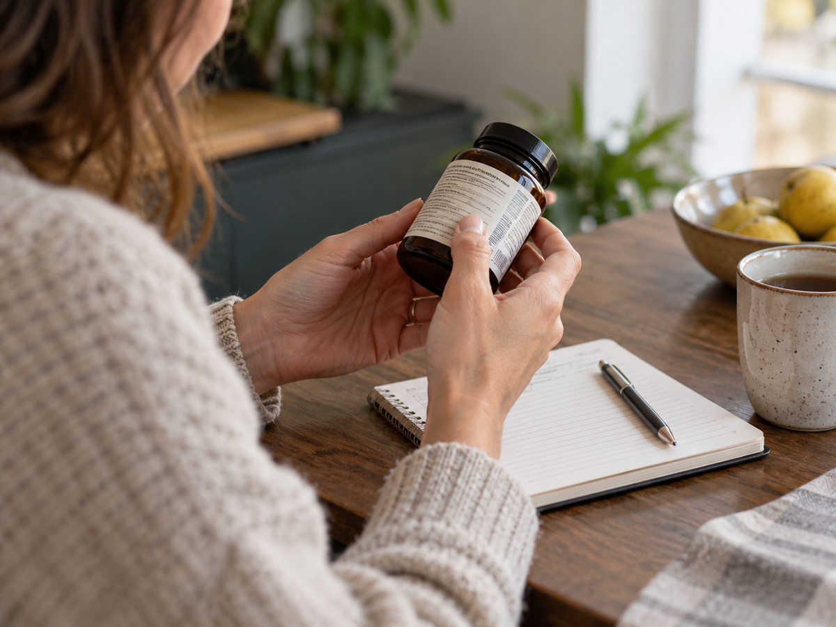 The supplement label checklist