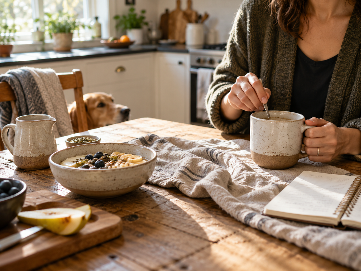 A morning ritual that fits real life